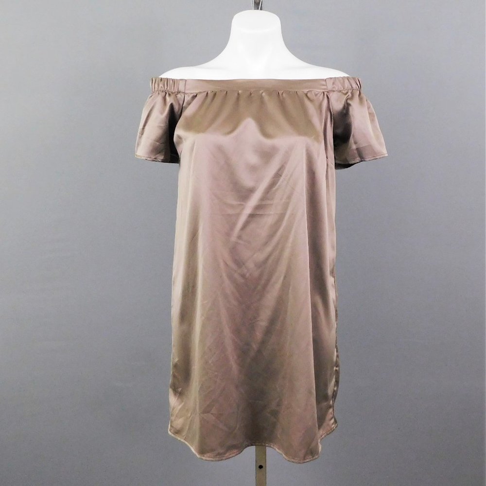 New Charlotte Russe Women Dress Bronze‎ M